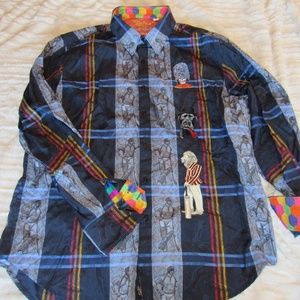 Robert Grahm Howzat Cricket Long Sleeve